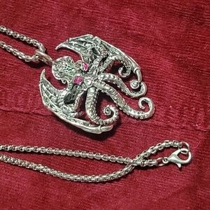 Kraken Octopus Necklace